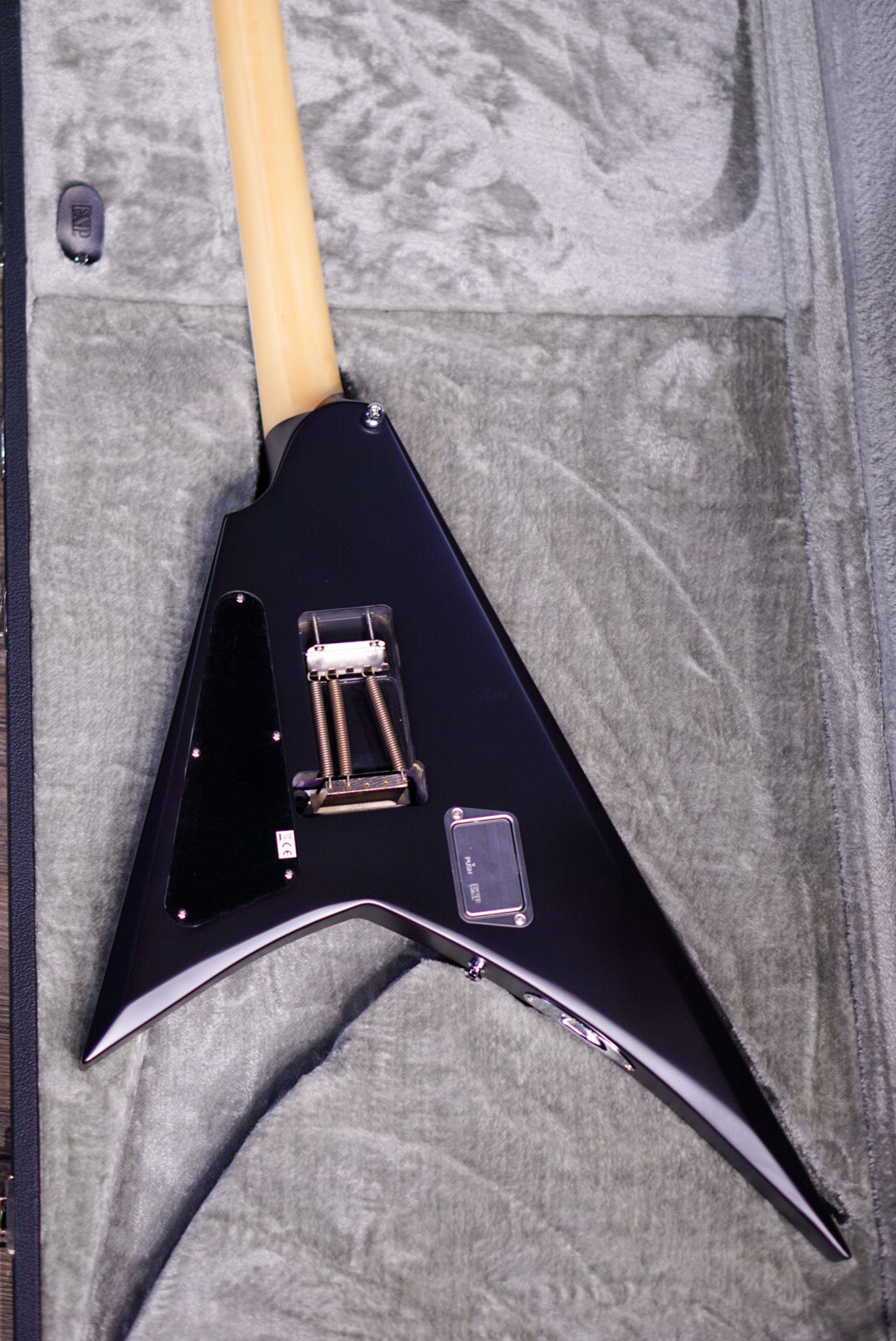 ESP E-II Alexi RIPPED- PURPLE FADE SATIN ES7781233