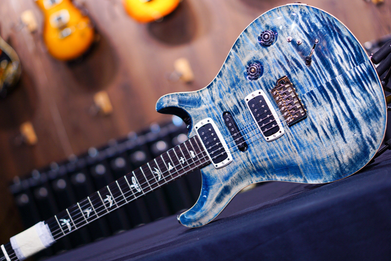 PRS Modern eagle V faded whale blue 0358411 - HIENDGUITAR PRS GUITAR