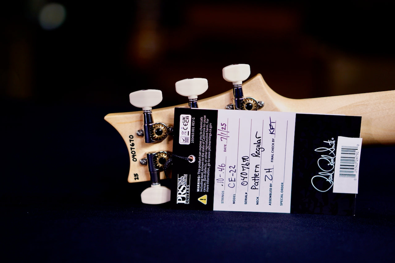 PRS CE 22 Limited Edition Carroll Blue 0407670