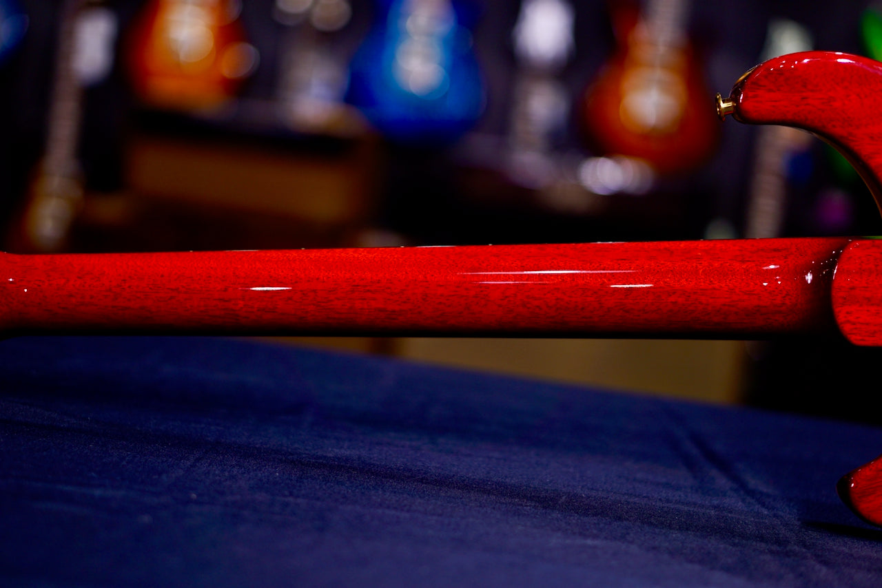 PRS 40th Anniversary Custom 24-08 Semi-Hollow Limited Edition Charcoal Cherry Burst 0407823