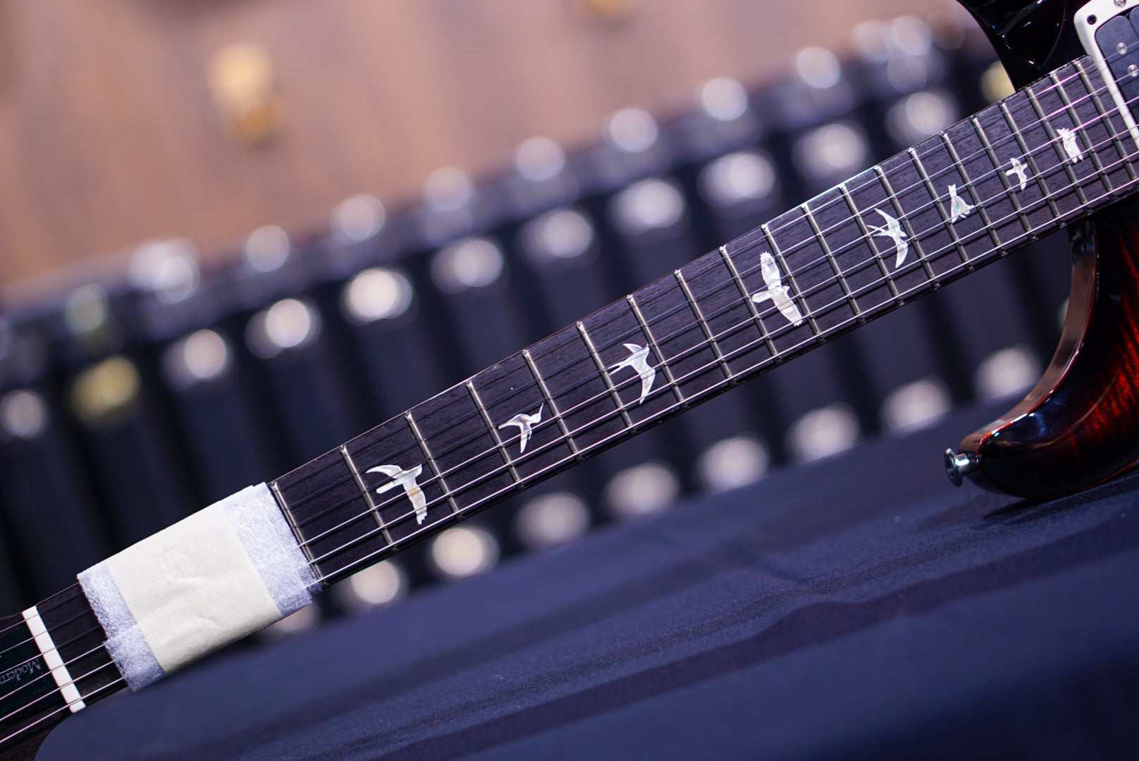 PRS Modern eagle V fire red burst 0357748 - HIENDGUITAR PRS GUITAR