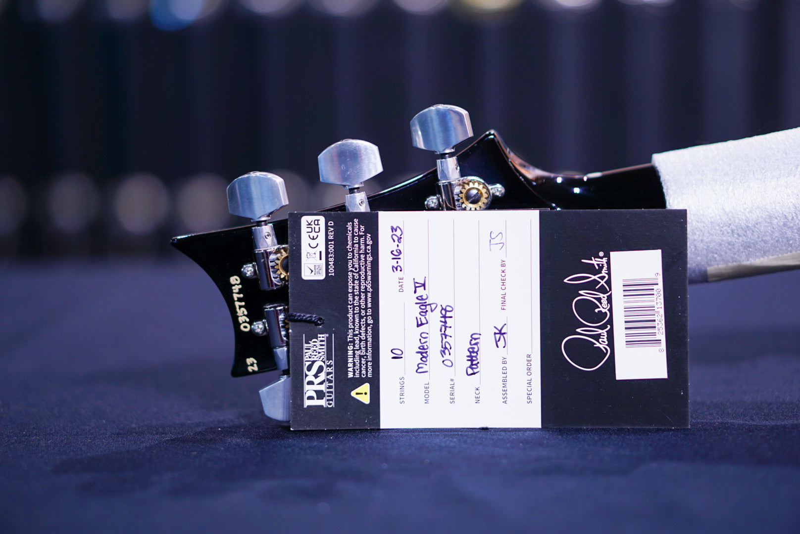 PRS Modern eagle V fire red burst 0357748 - HIENDGUITAR PRS GUITAR