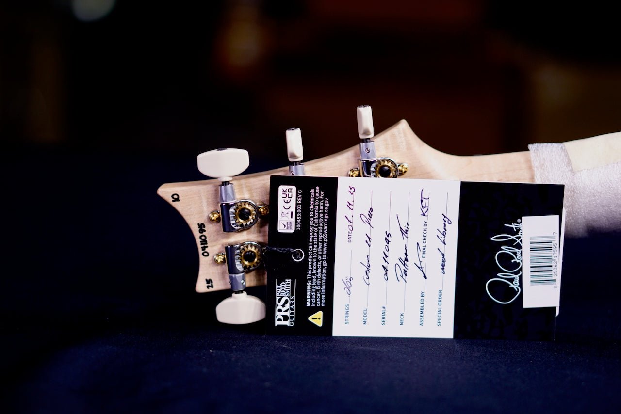 PRS Custom 24 Piezo wood library Artist Neck Gray Black Fade 0411095