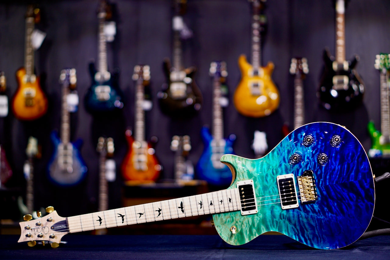 PRS Tremonti Wood Library Quilt Blue Fade 0408540