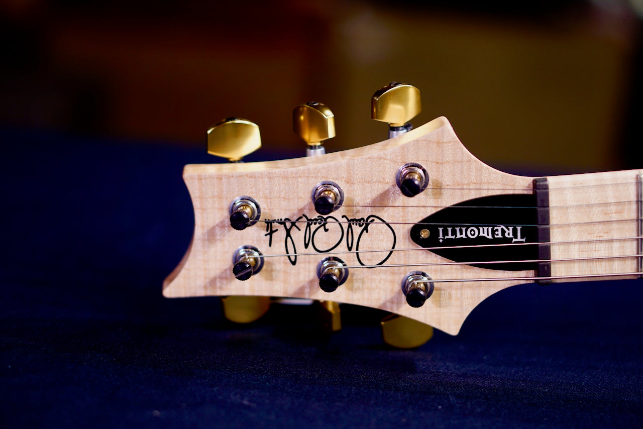 PRS Tremonti Wood Library Quilt Blue Fade 0408540