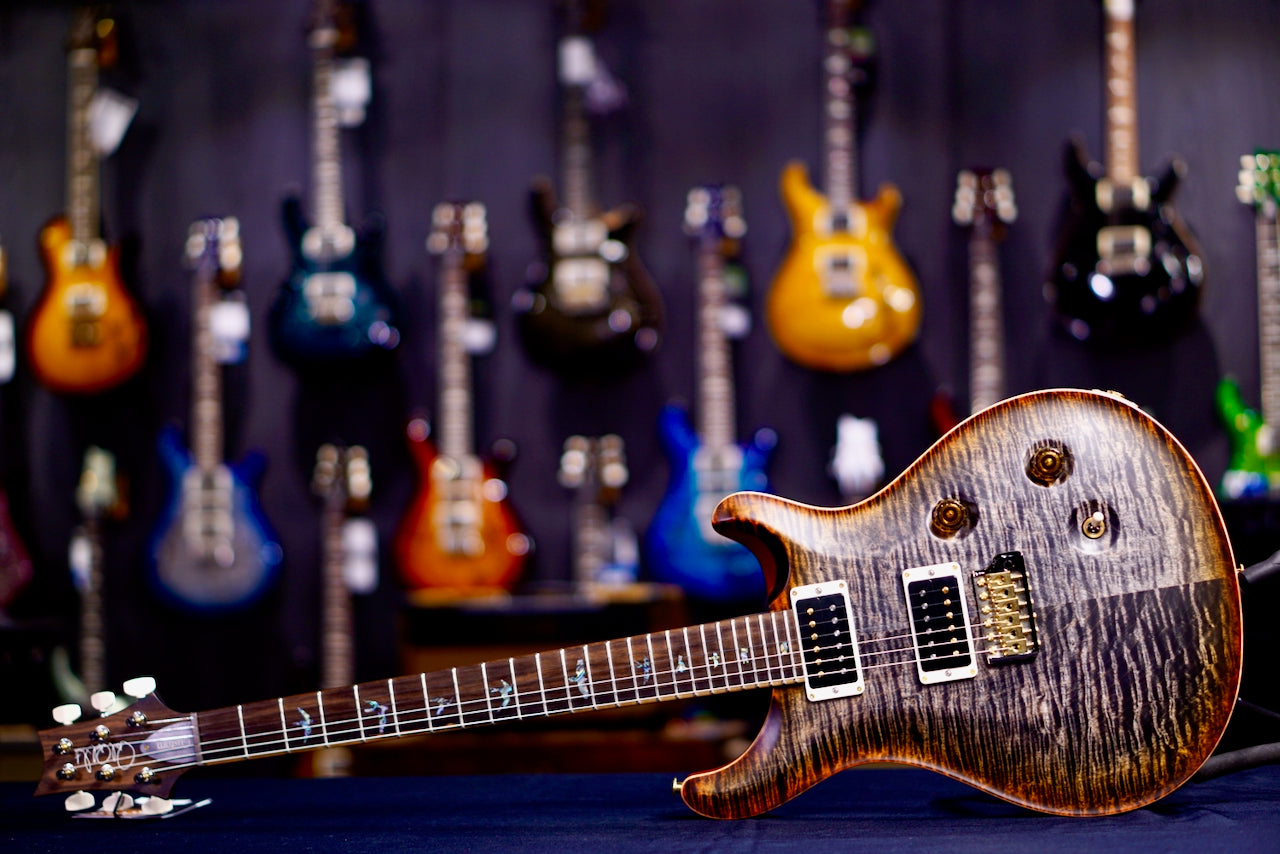 PRS Custom 24 Wood Library Burnt Maple Leaf Satin Stain Neck 0410571