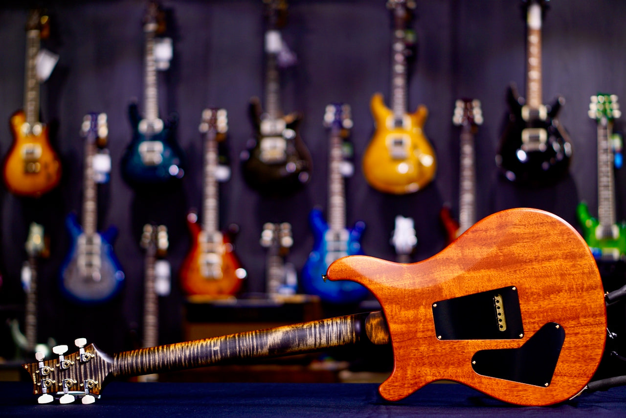 PRS Custom 24 Wood Library Burnt Maple Leaf Satin Stain Neck 0410571