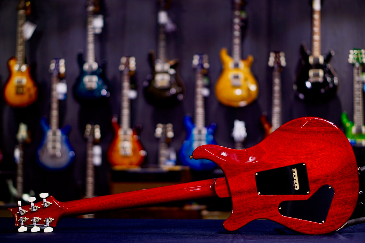 PRS 40th Anniversary Custom 24-08 Semi-Hollow Limited Edition Charcoal Cherry Burst 0410662