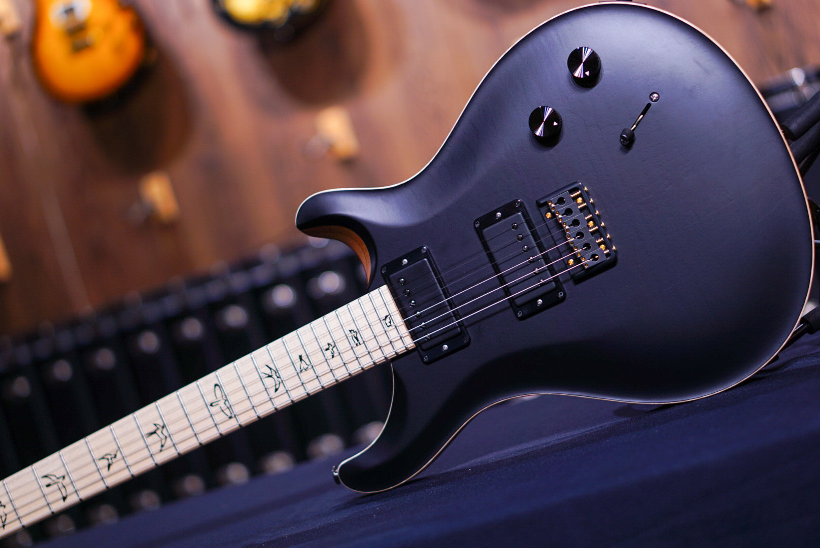 PRS Dustie Waring CE 24 hardtail black top limited edition 0359239 - HIENDGUITAR PRS GUITAR