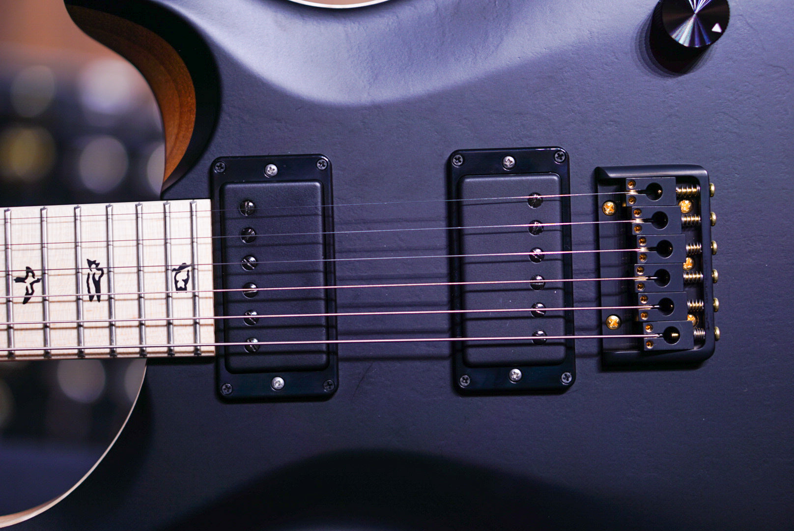 PRS Dustie Waring CE 24 hardtail black top limited edition 0359239 - HIENDGUITAR PRS GUITAR