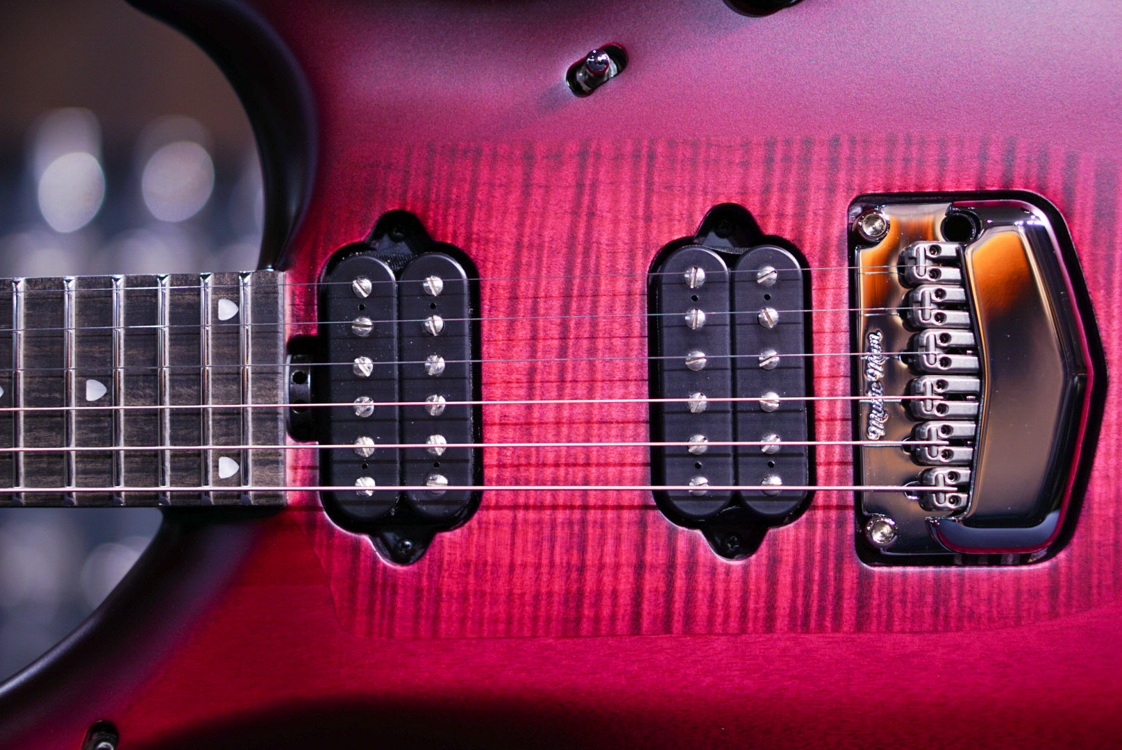 Ernie Ball Music Man MAJESTY 6 AMARANTH RED M018384