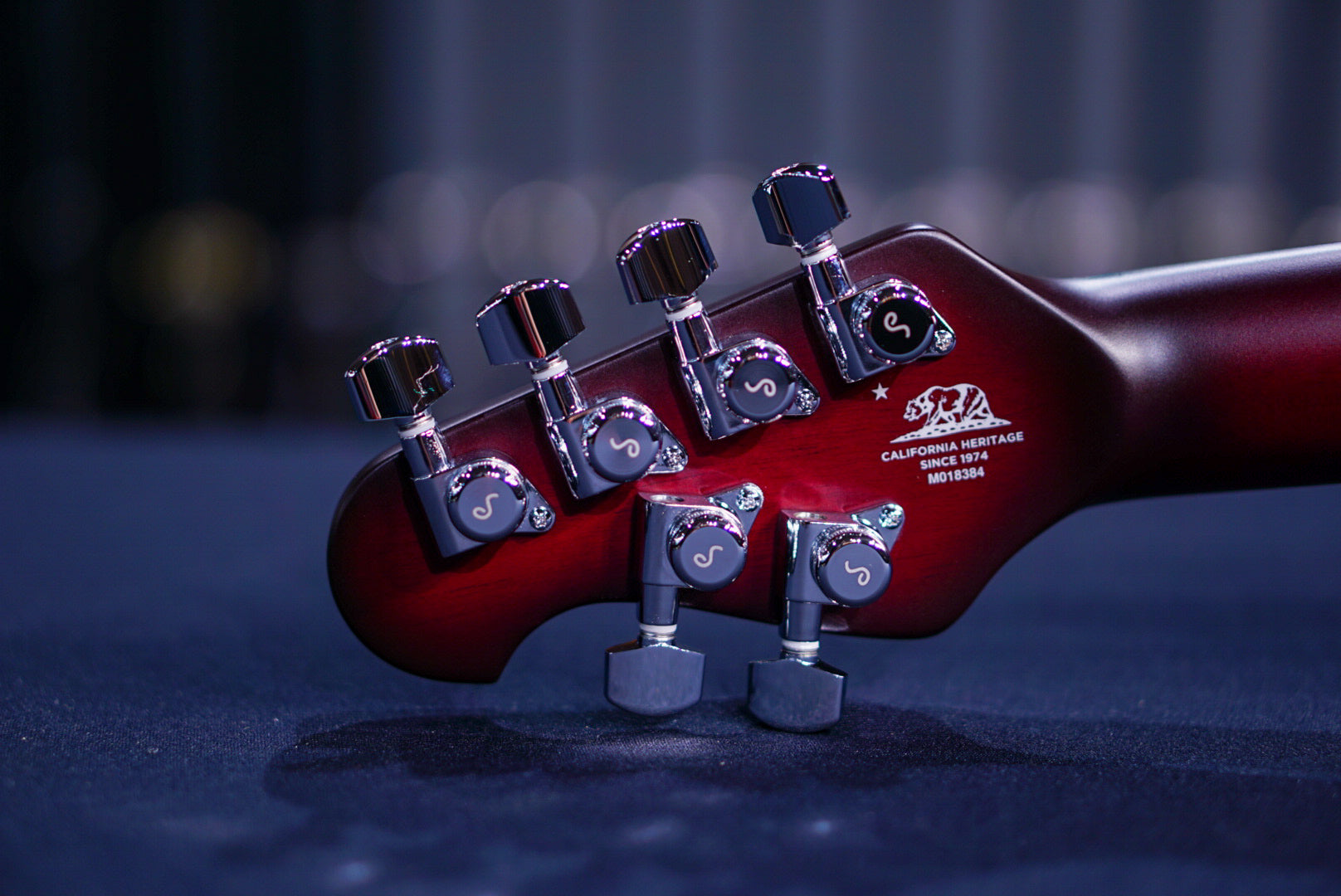 Ernie Ball Music Man MAJESTY 6 AMARANTH RED M018384