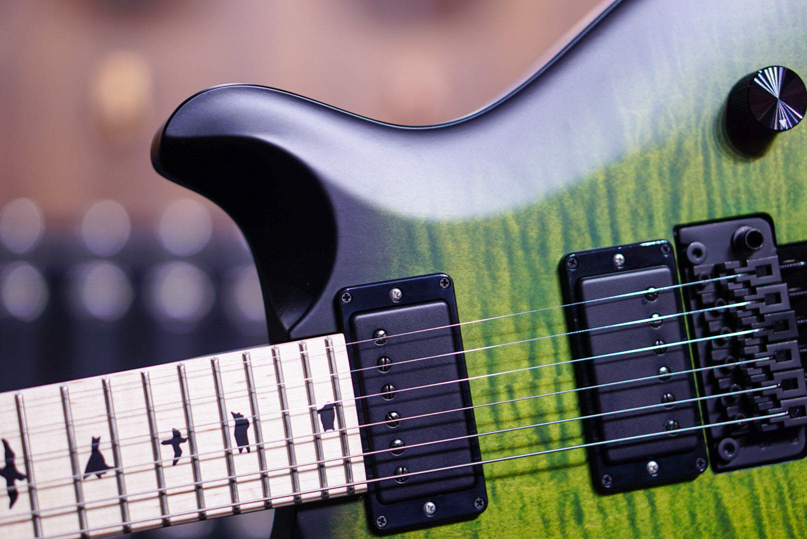 PRS Dustie Waring CE 24 floyd jade smokeburst 0358478 - HIENDGUITAR PRS GUITAR