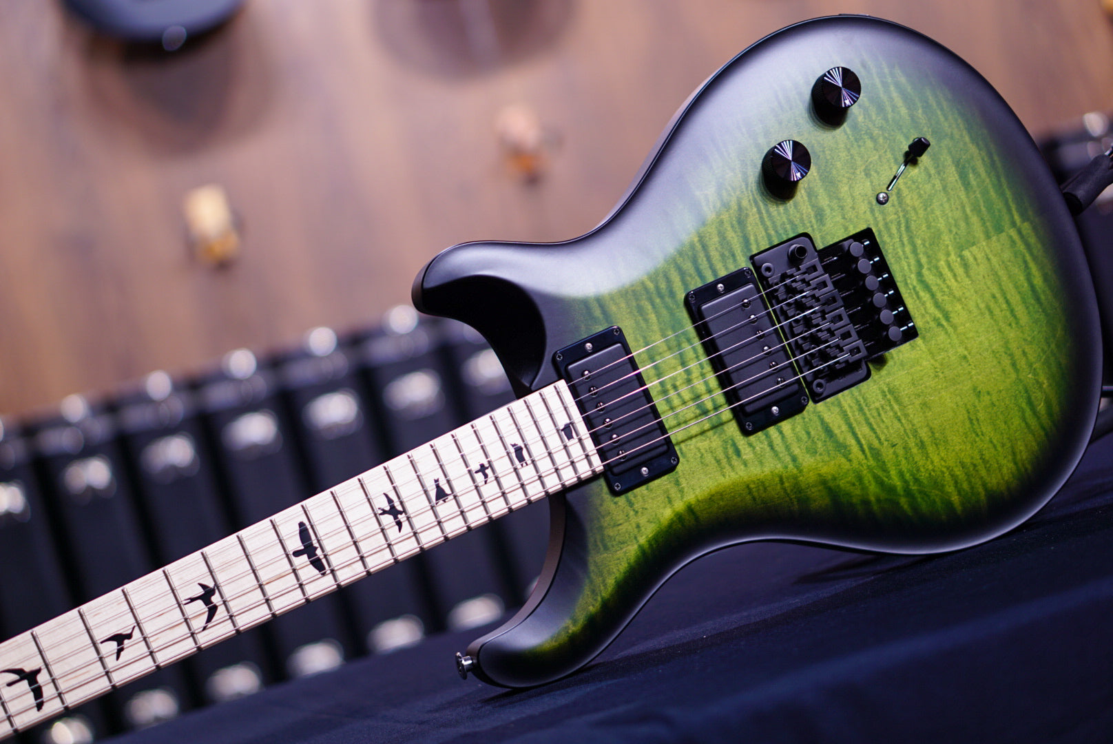 PRS Dustie Waring CE 24 floyd jade smokeburst 0358478 - HIENDGUITAR PRS GUITAR