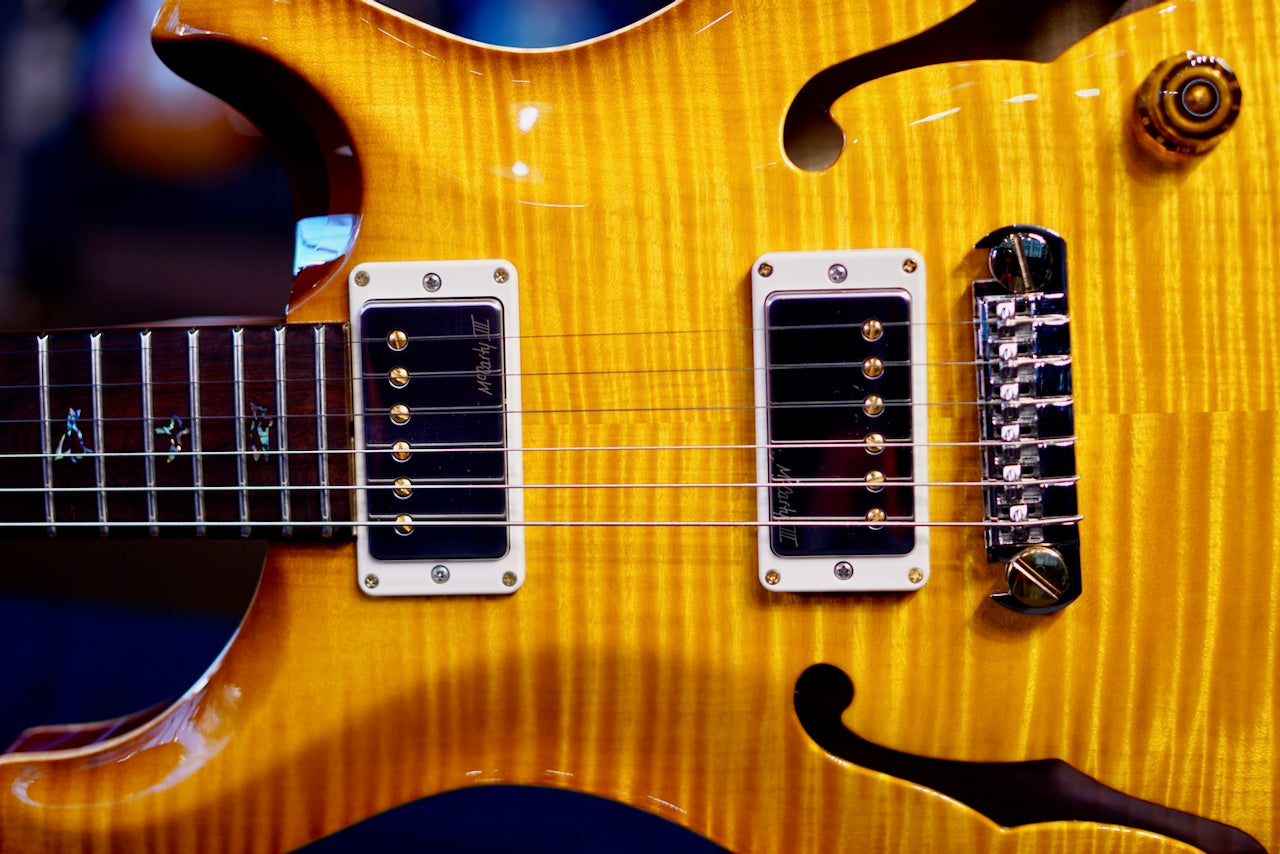 PRS Hollowbody II Piezo Wood Library McCarty Sunburst 0408167