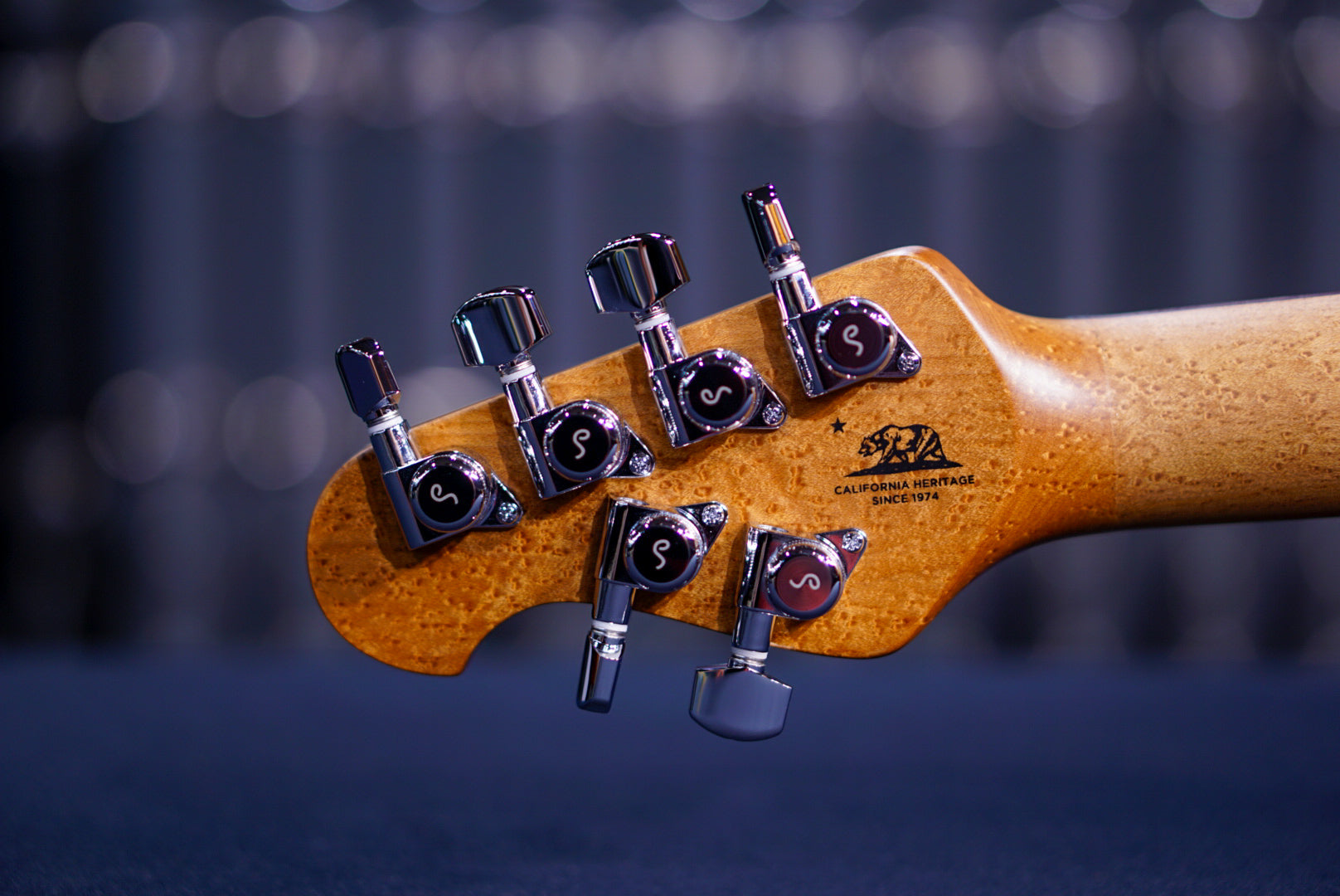 Ernie Ball Music Man Steve Morse Blue Burst H07045