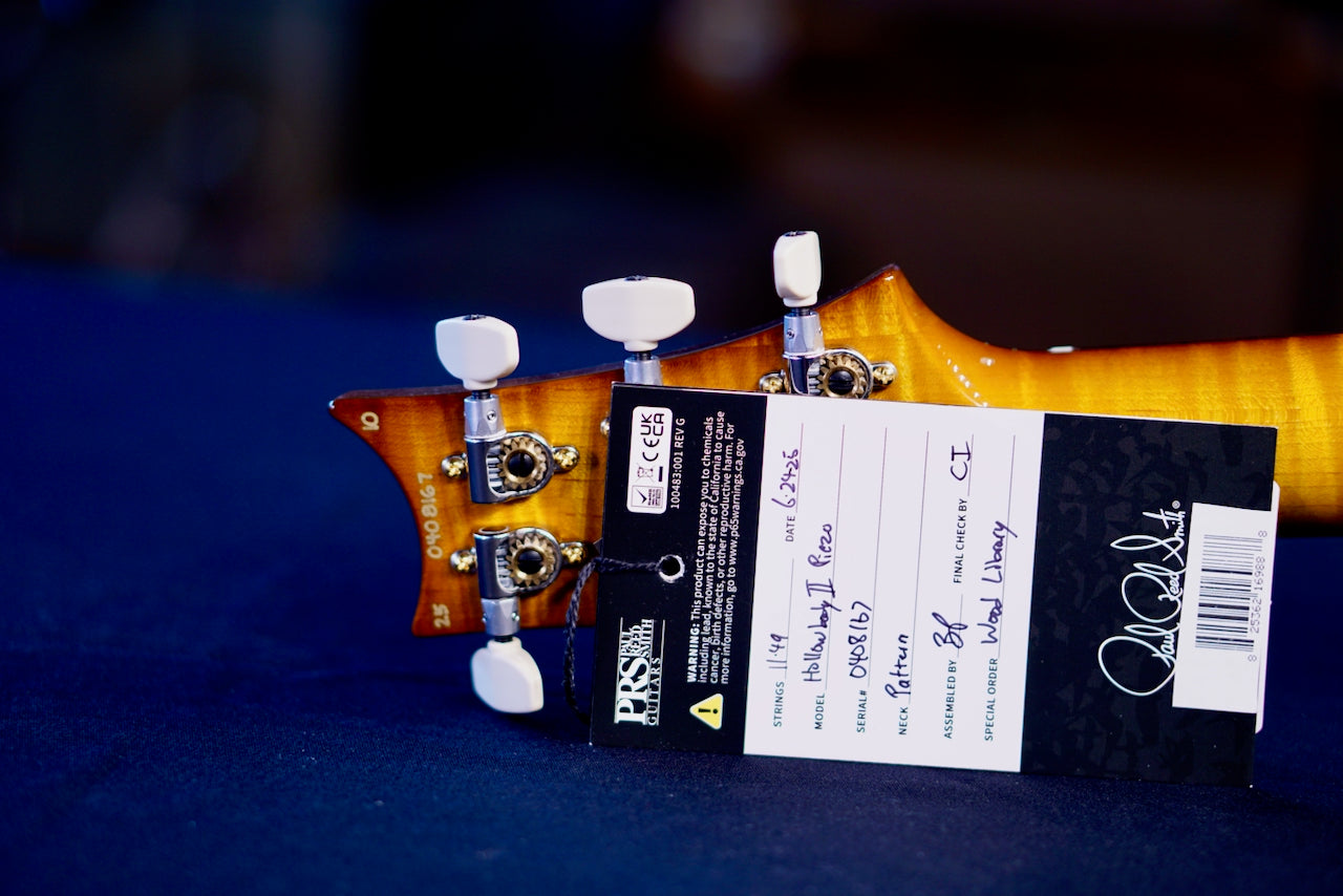 PRS Hollowbody II Piezo Wood Library McCarty Sunburst 0408167