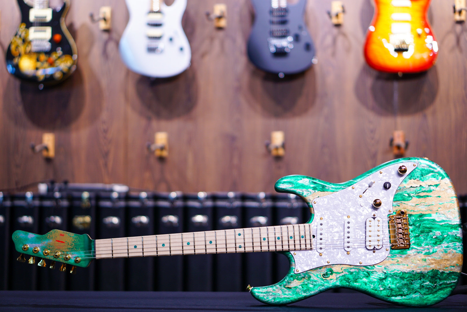 James tyler elite HD green schmear - HIENDGUITAR James Tyler