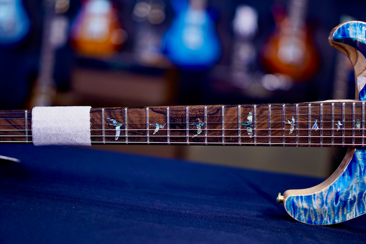 PRS DGT Wood Library Faded Blue Jean 0410284