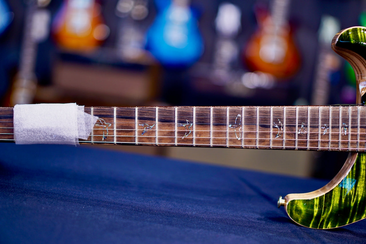 PRS Custom 24 Piezo Wood Library Jade (Natural Back) 0405885