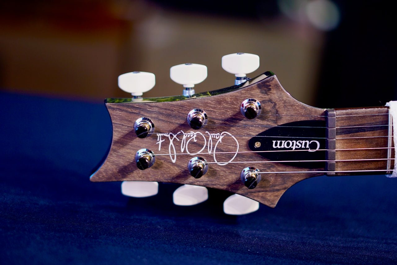 PRS Custom 24 Piezo Wood Library Jade (Natural Back) 0405885