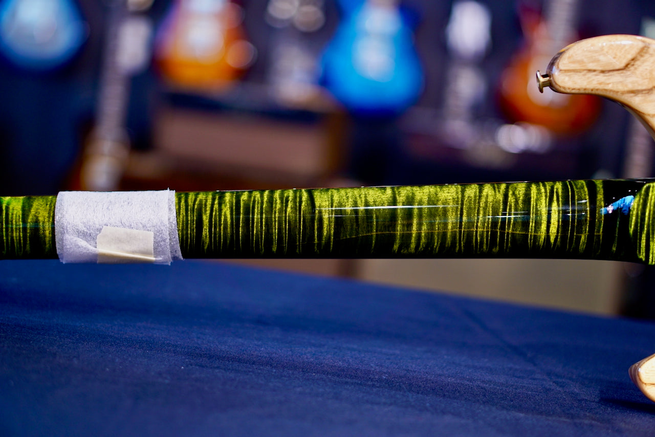 PRS Custom 24 Piezo Wood Library Jade (Natural Back) 0405885