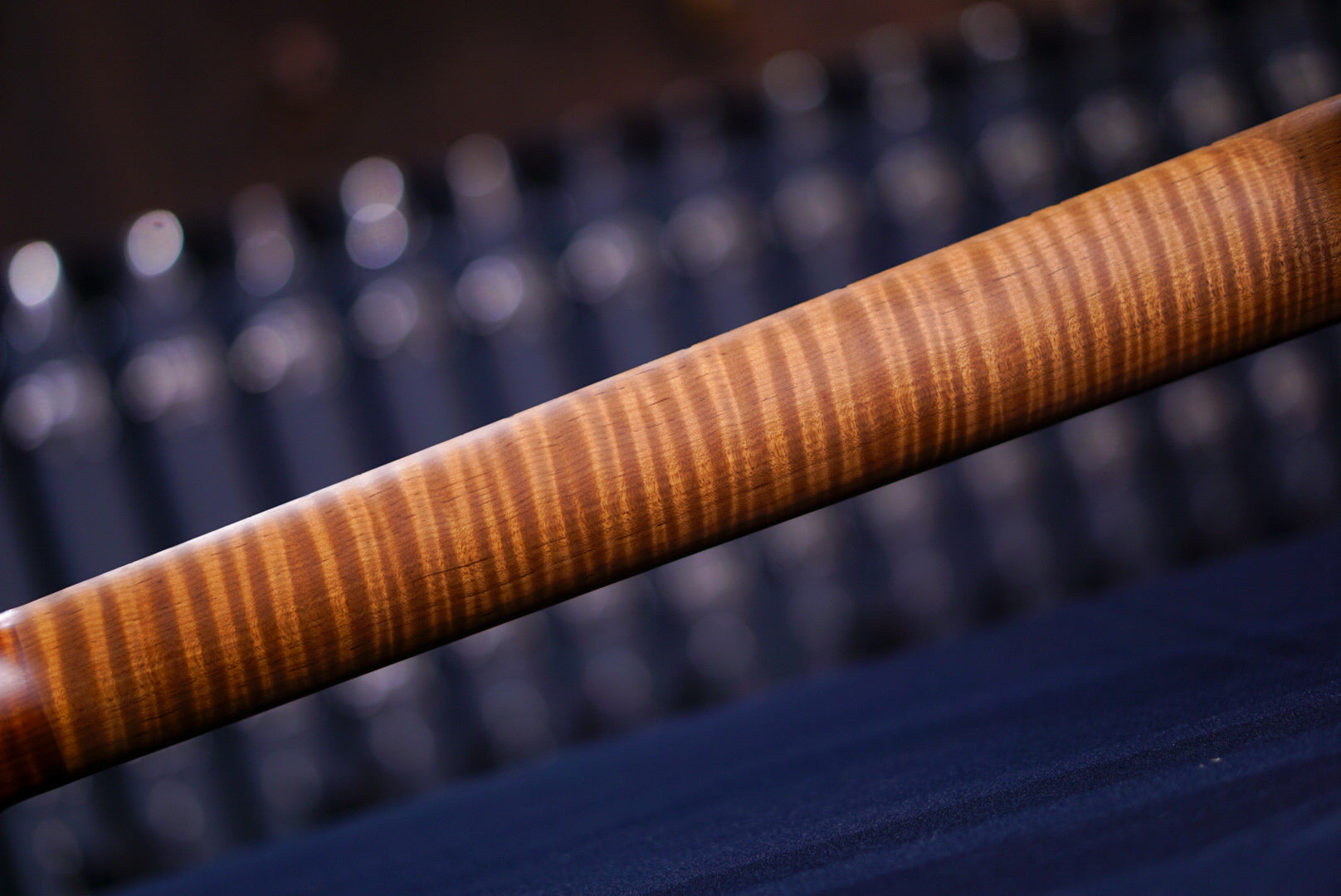 Ernie Ball Music Man JP15 7 Electric Guitar - Cerulean Paradise Quilt K04643