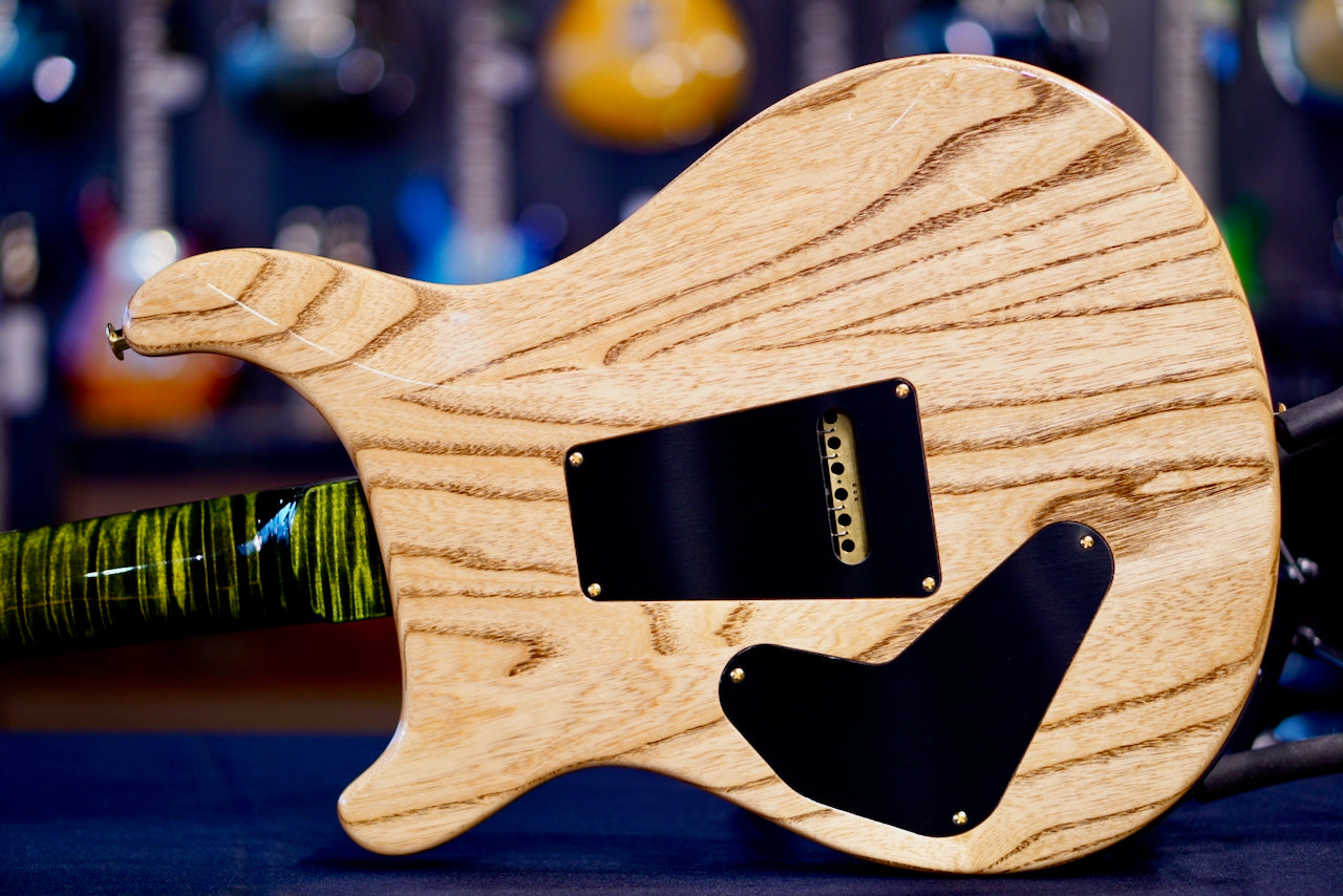 PRS Custom 24 Piezo Wood Library Jade (Natural Back) 0405885
