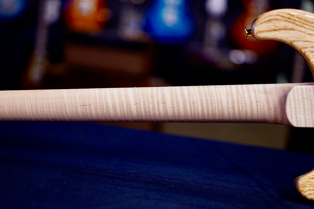 PRS DGT Wood Library Blue Fade FlameNeck 0410281