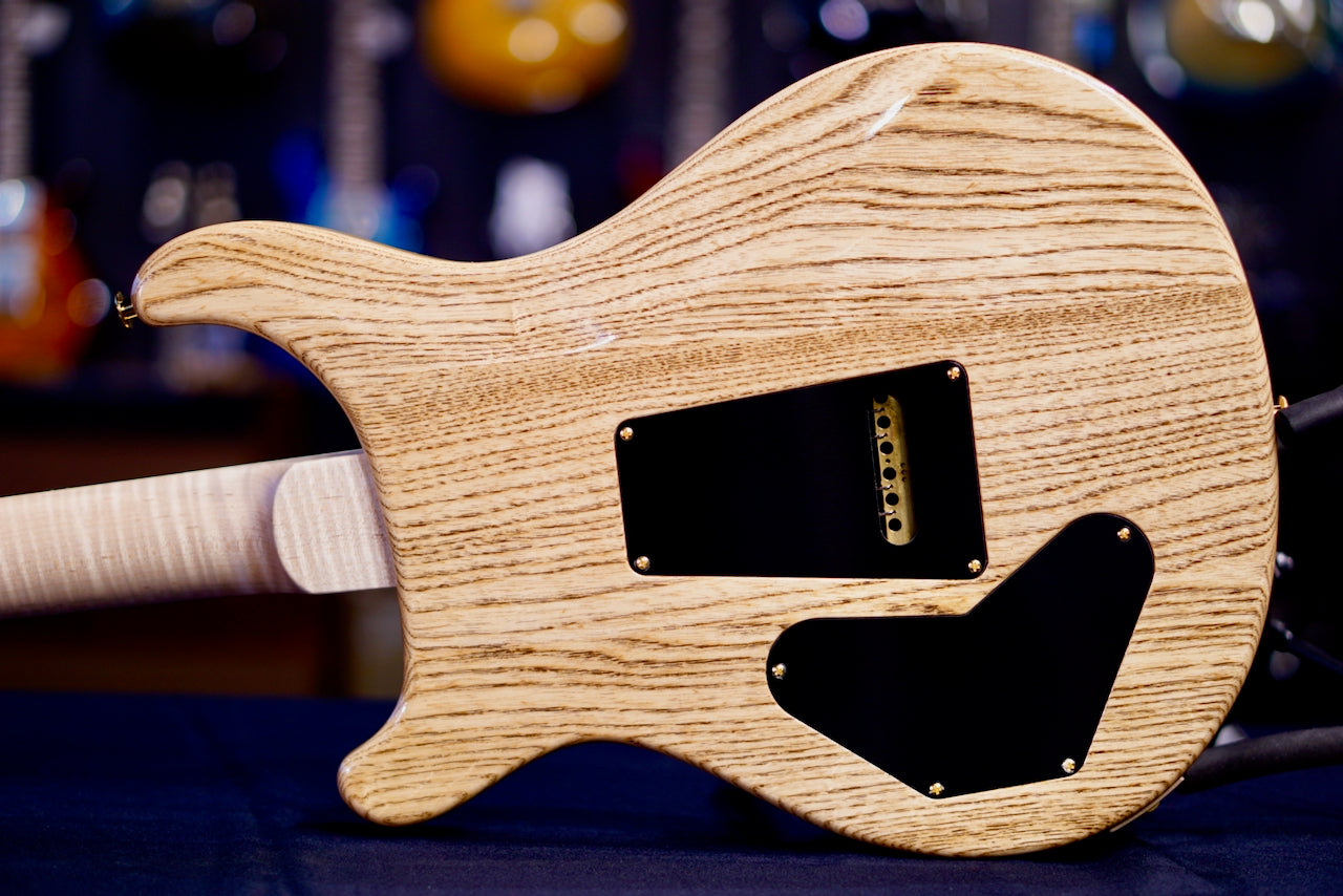 PRS DGT Wood Library Blue Fade FlameNeck 0410281