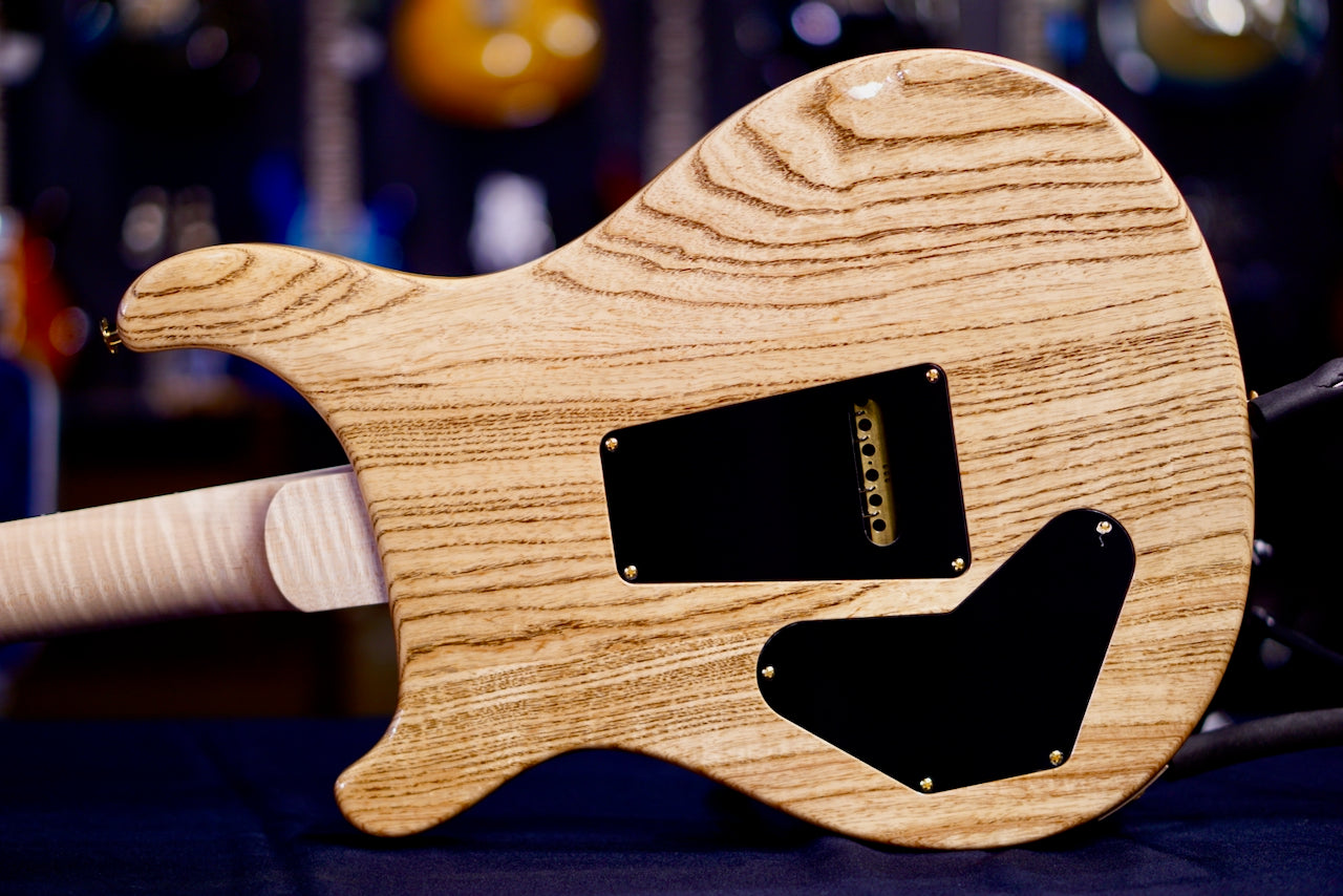 PRS DGT Wood Library Gray Black Fade FlameNeck 0412029