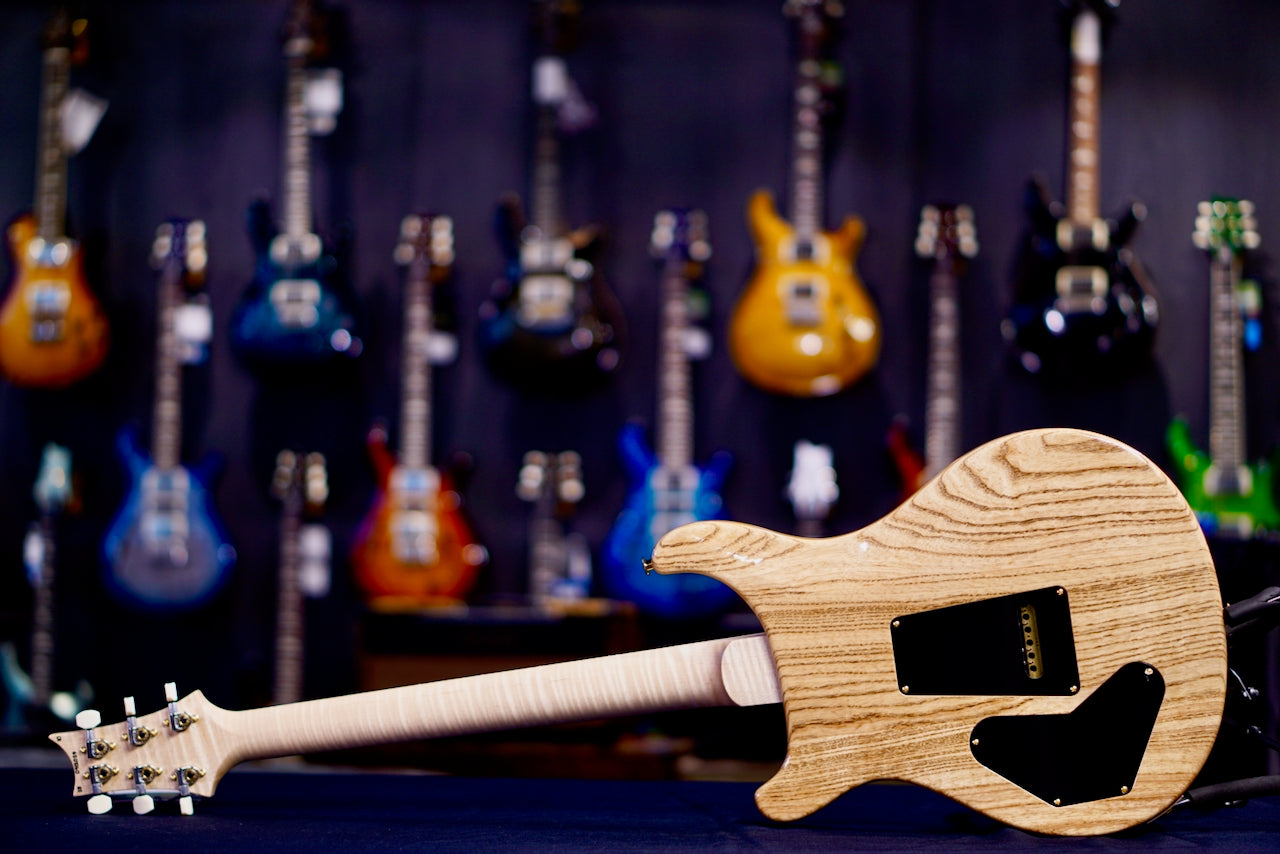 PRS DGT Wood Library Gray Black Fade FlameNeck 0412029