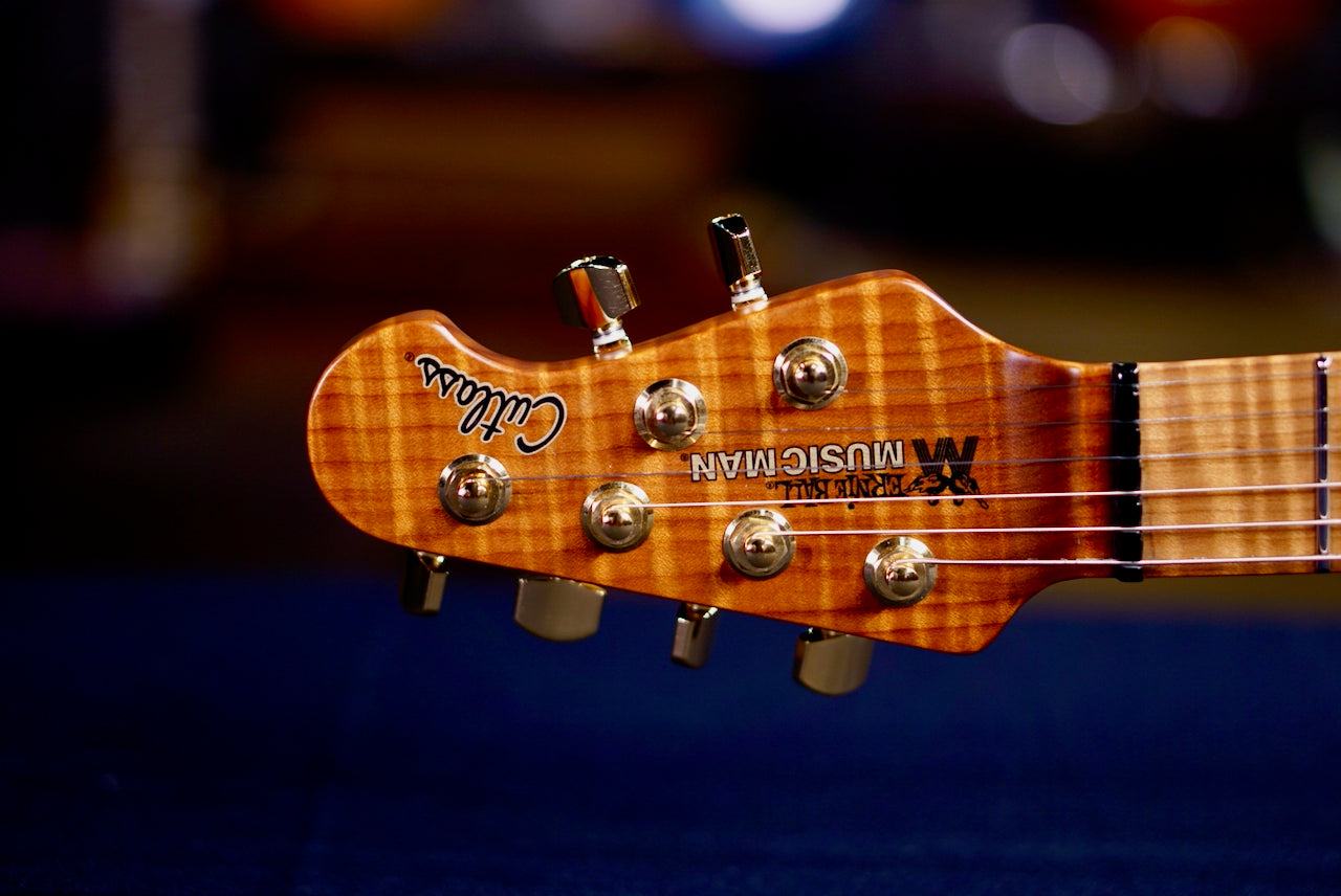 Ernie Ball Music Man Jason Richardson 6-string Cutlass Majora Purple S12546