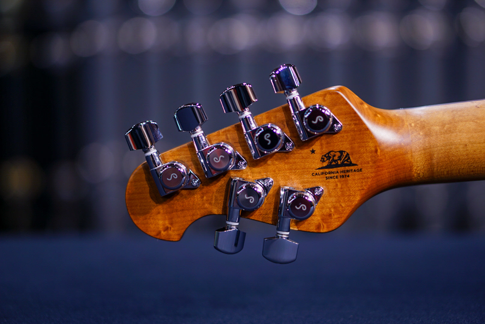 Ernie Ball Music Man Steve Morse Blue Burst H06550