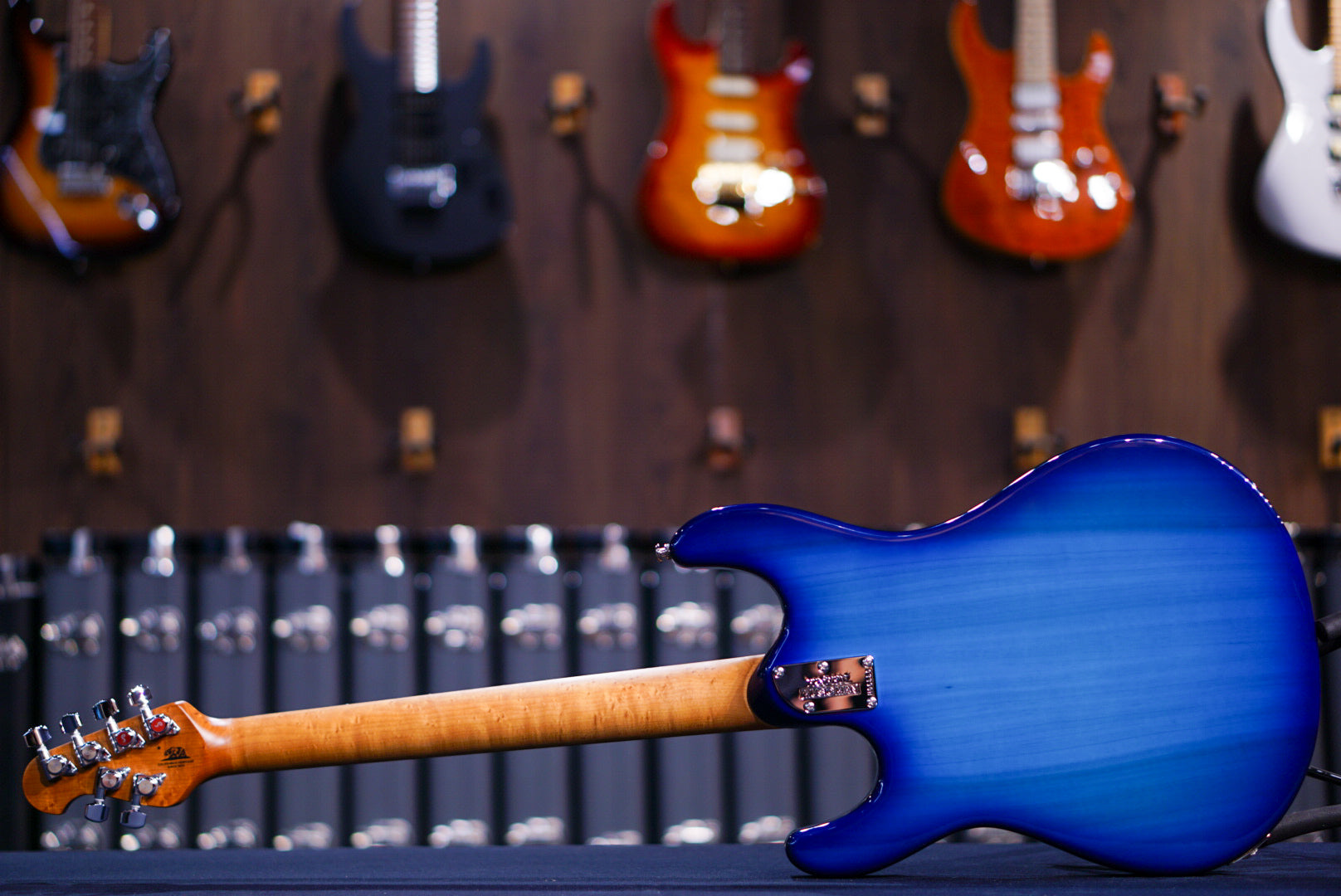 Ernie Ball Music Man Steve Morse Blue Burst H06550