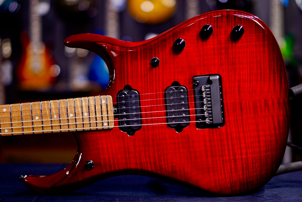 Ernie Ball Music Man JP15 Red Tide Flame H09957