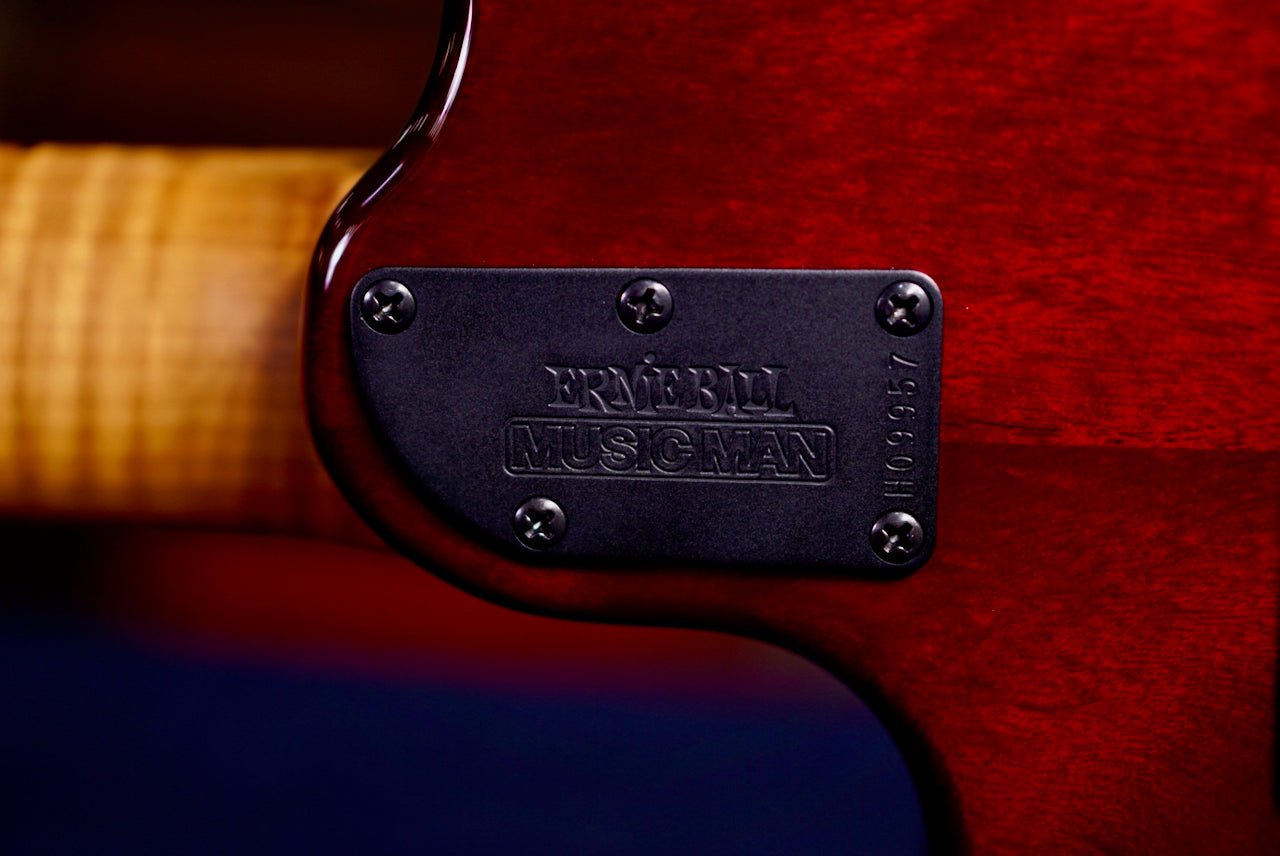 Ernie Ball Music Man JP15 Red Tide Flame H09957