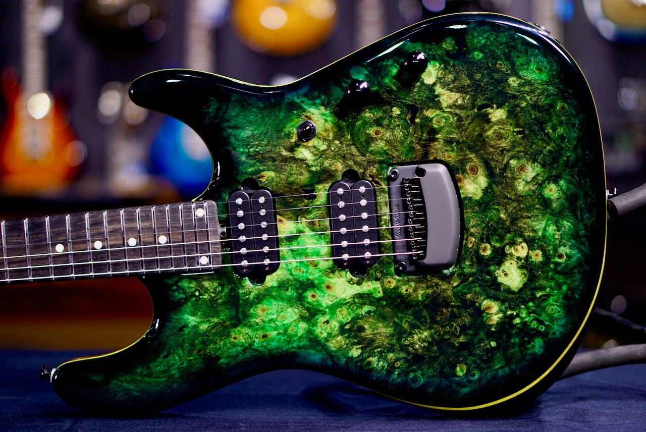 Ernie Ball Music Man Jason Richardson 6-string Cutlass Kokiri Green S12479