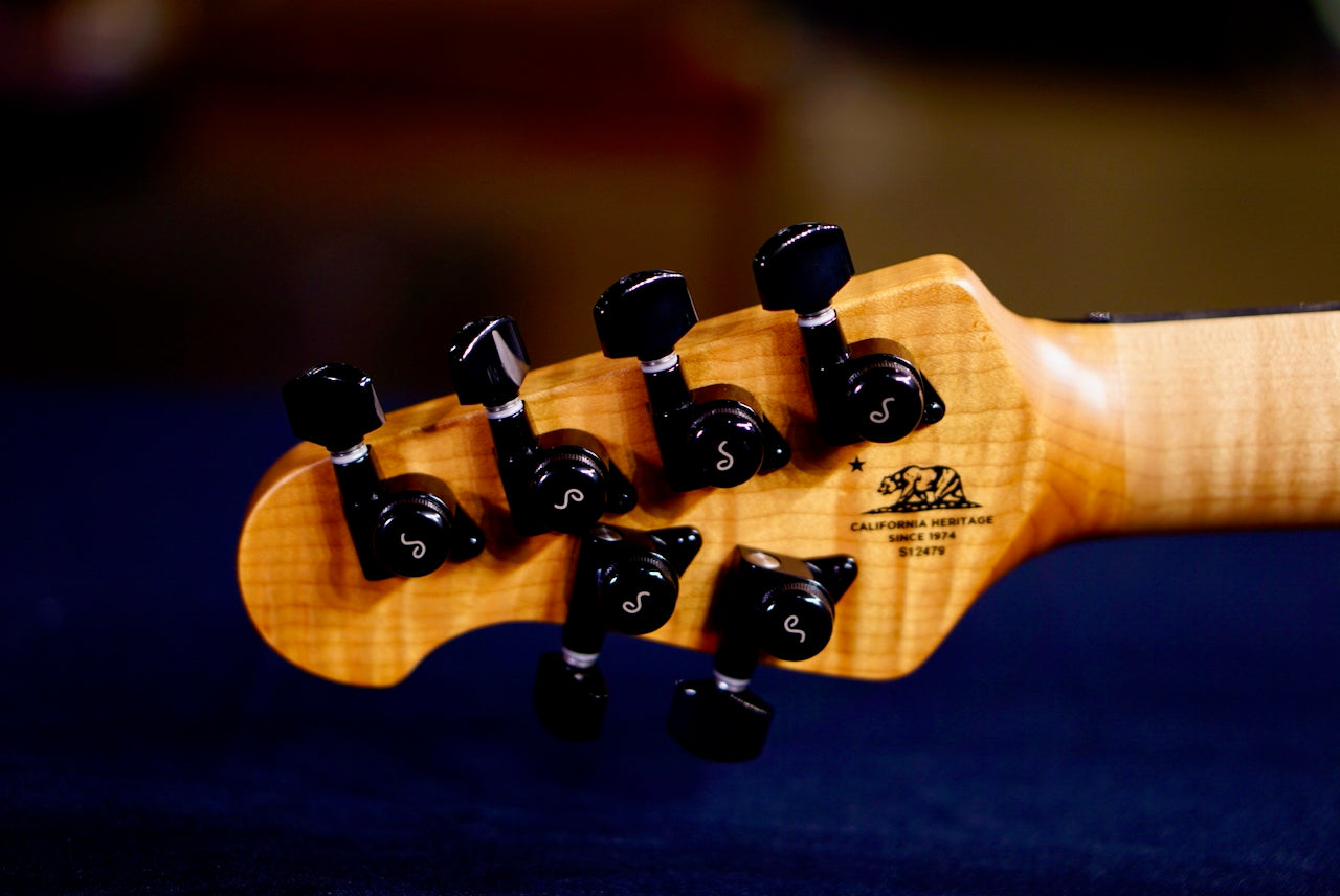 Ernie Ball Music Man Jason Richardson 6-string Cutlass Kokiri Green S12479