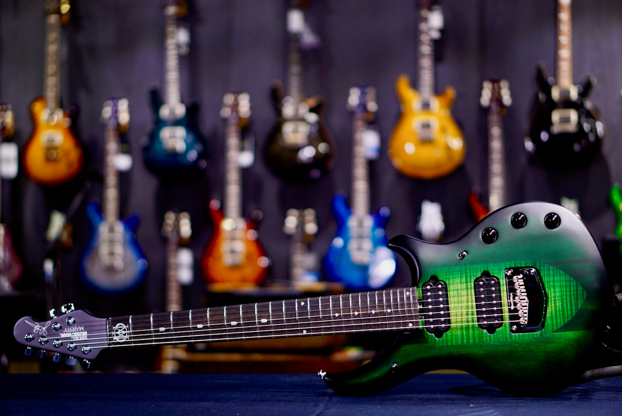 Ernie Ball Music Man Majesty 7 Gravity Green M019867
