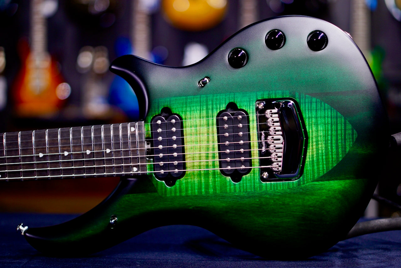 Ernie Ball Music Man Majesty 7 Gravity Green M019867