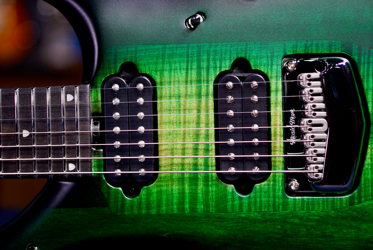 Ernie Ball Music Man Majesty 7 Gravity Green M019867