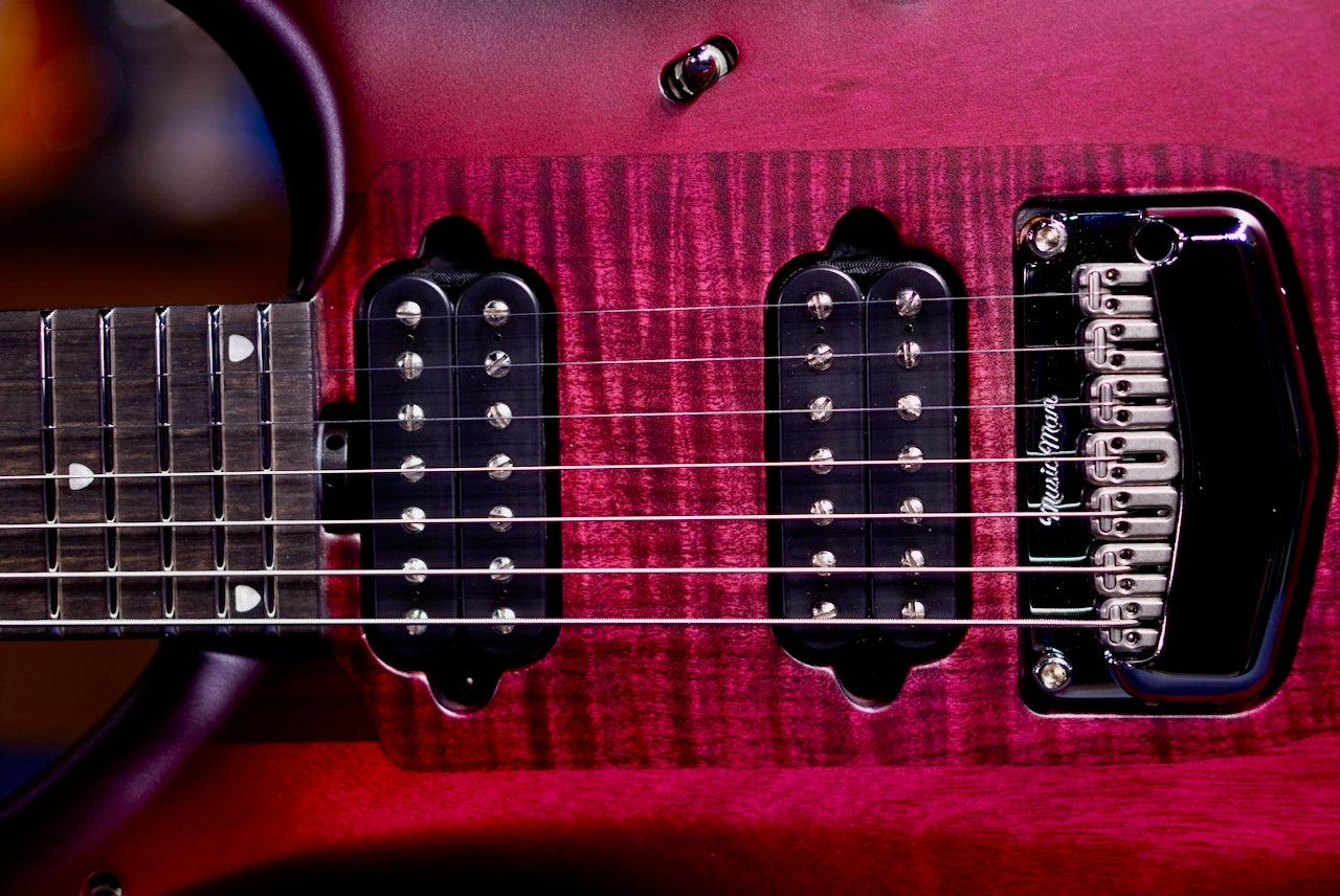 Ernie Ball Music Man Majesty 7 Amaranth Red M019911