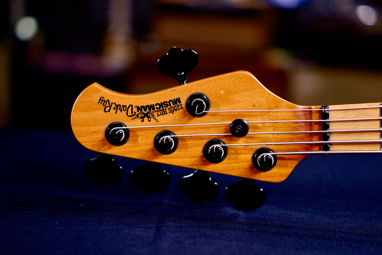 Ernie Ball Music Man Bass Dark Ray 5 Emerald Iris S12527