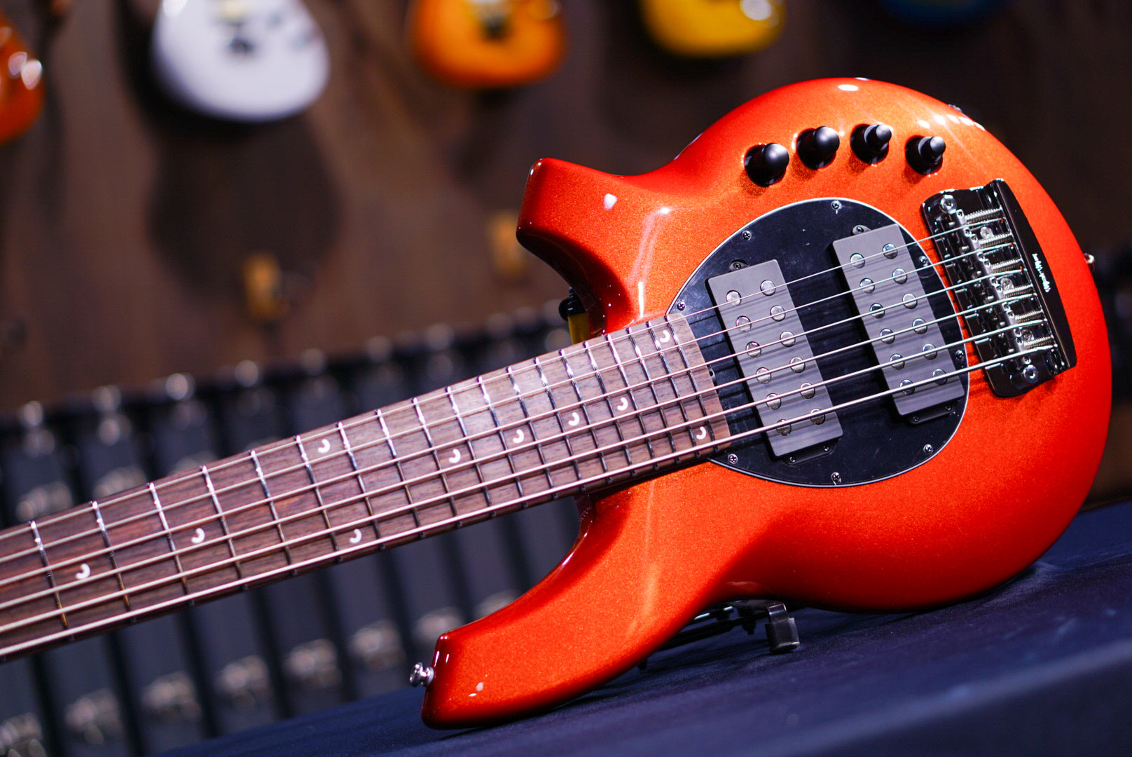 Ernie Ball Music Man Bongo 6 HH Blood Orange K04793