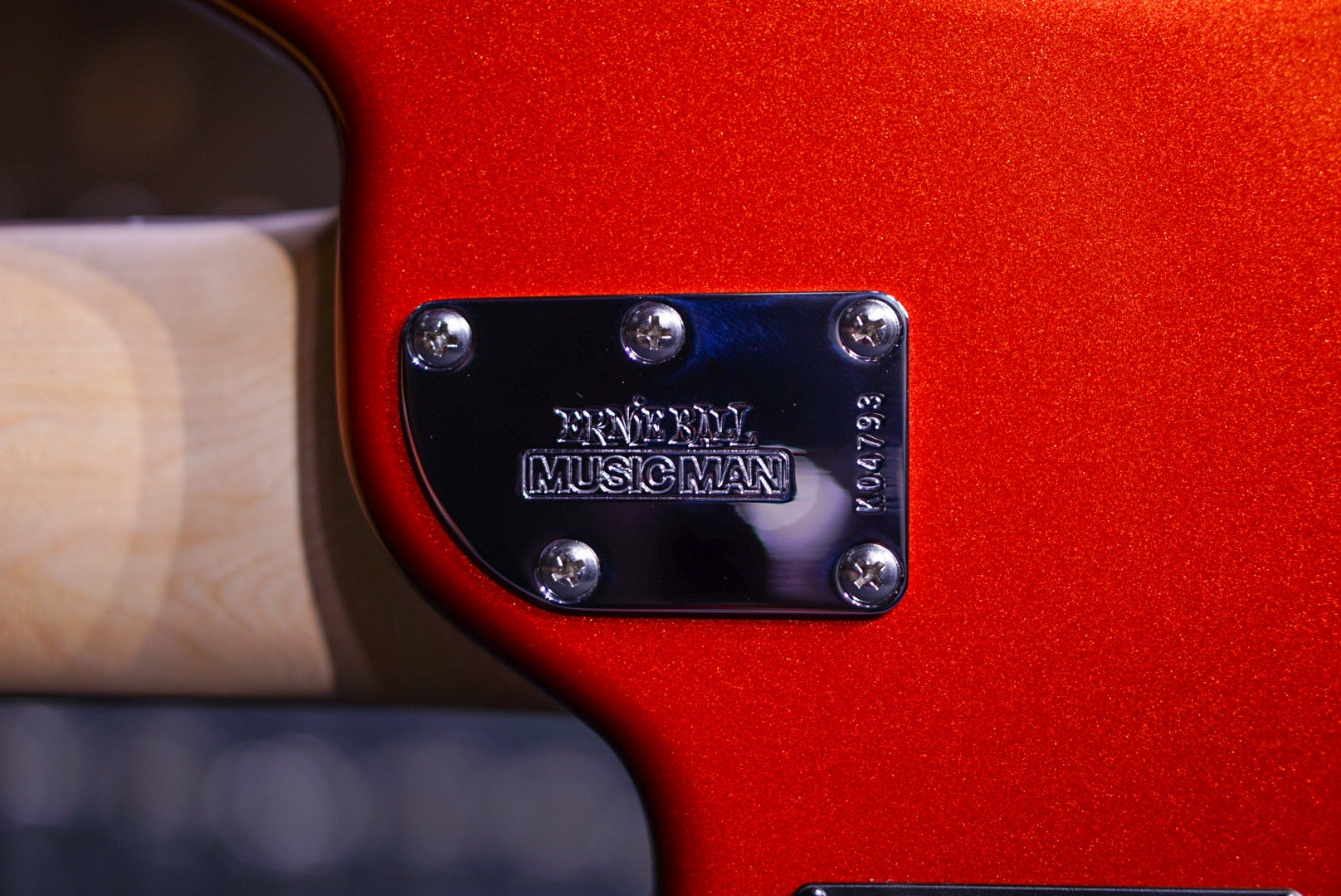 Ernie Ball Music Man Bongo 6 HH Blood Orange K04793