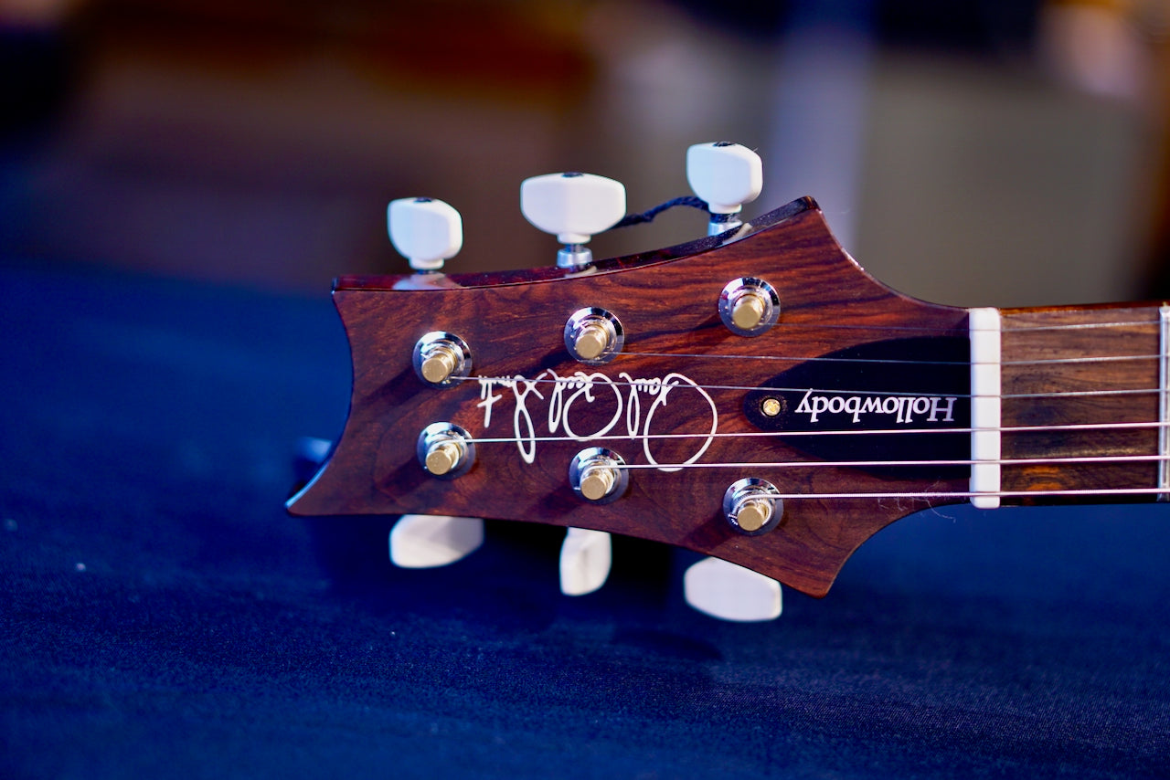 PRS Hollowbody II Piezo Wood Library Charcoal Cherry burst 0409878