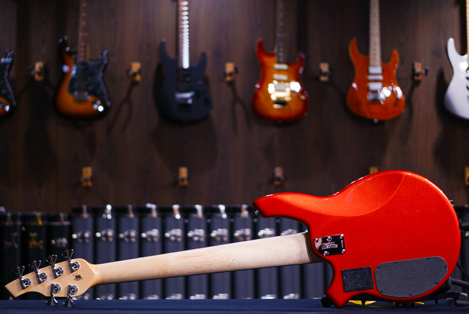 Ernie Ball Music Man Bongo 6 HH Blood Orange K04793