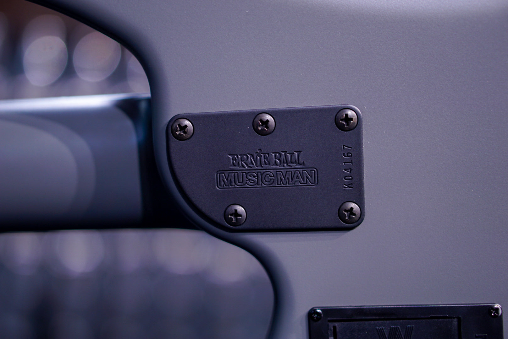 Ernie Ball Music Man Bongo 4 HH Titan Grey K04167