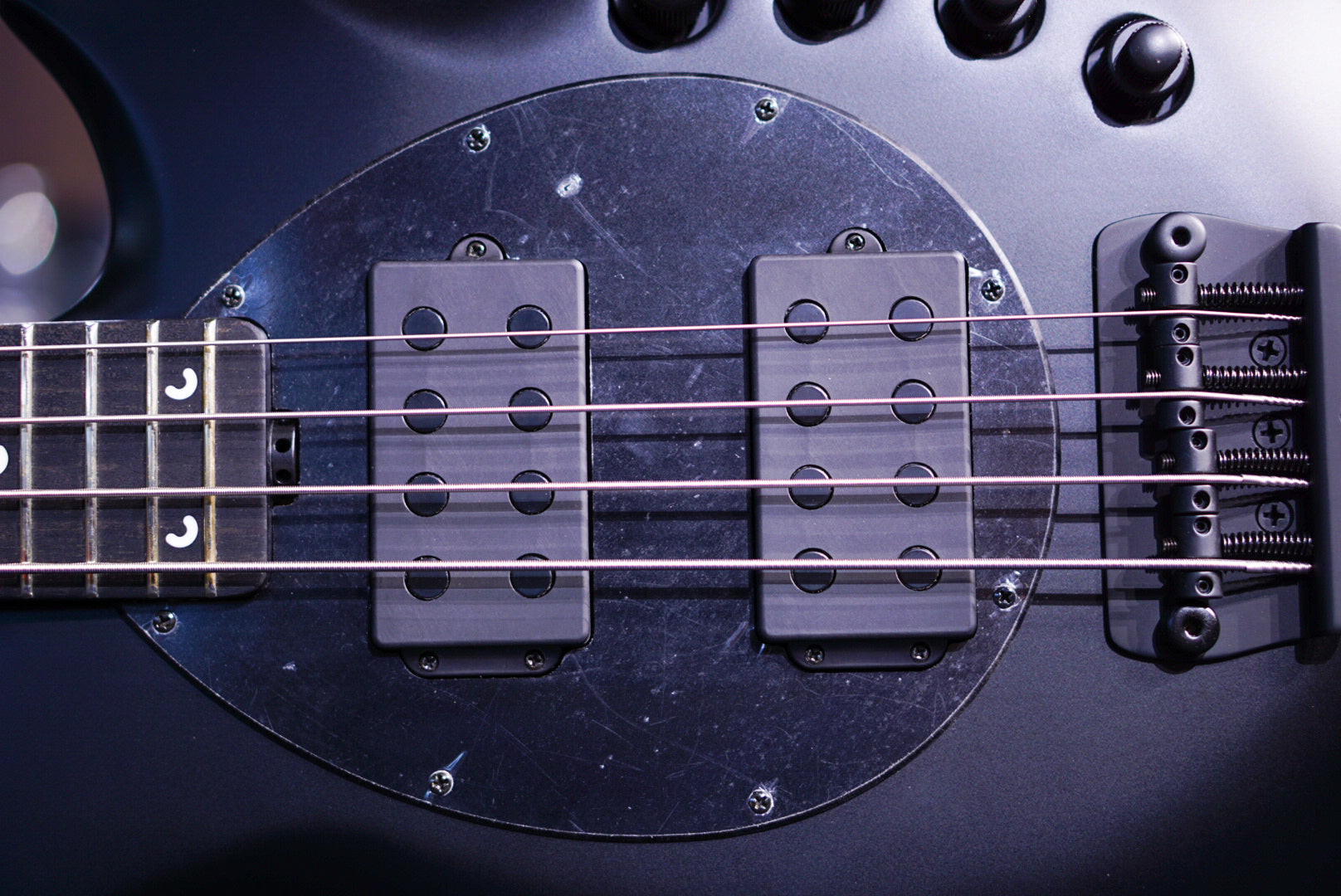 Ernie Ball Music Man Bongo 4 HH Stealth Black K02566